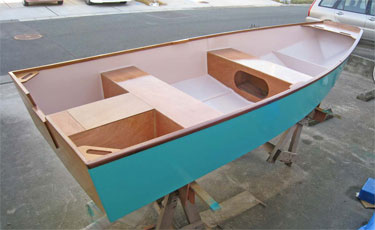 ボート自作図 作り方 完成艇 ｖ プラム １１